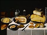 Unknown Artist Floris van Schooten Still Life with a Ham painting